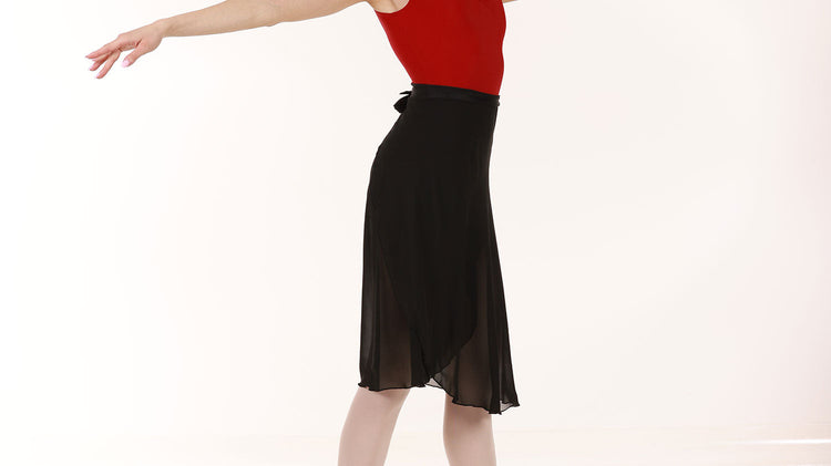 Women long white ballet skirt