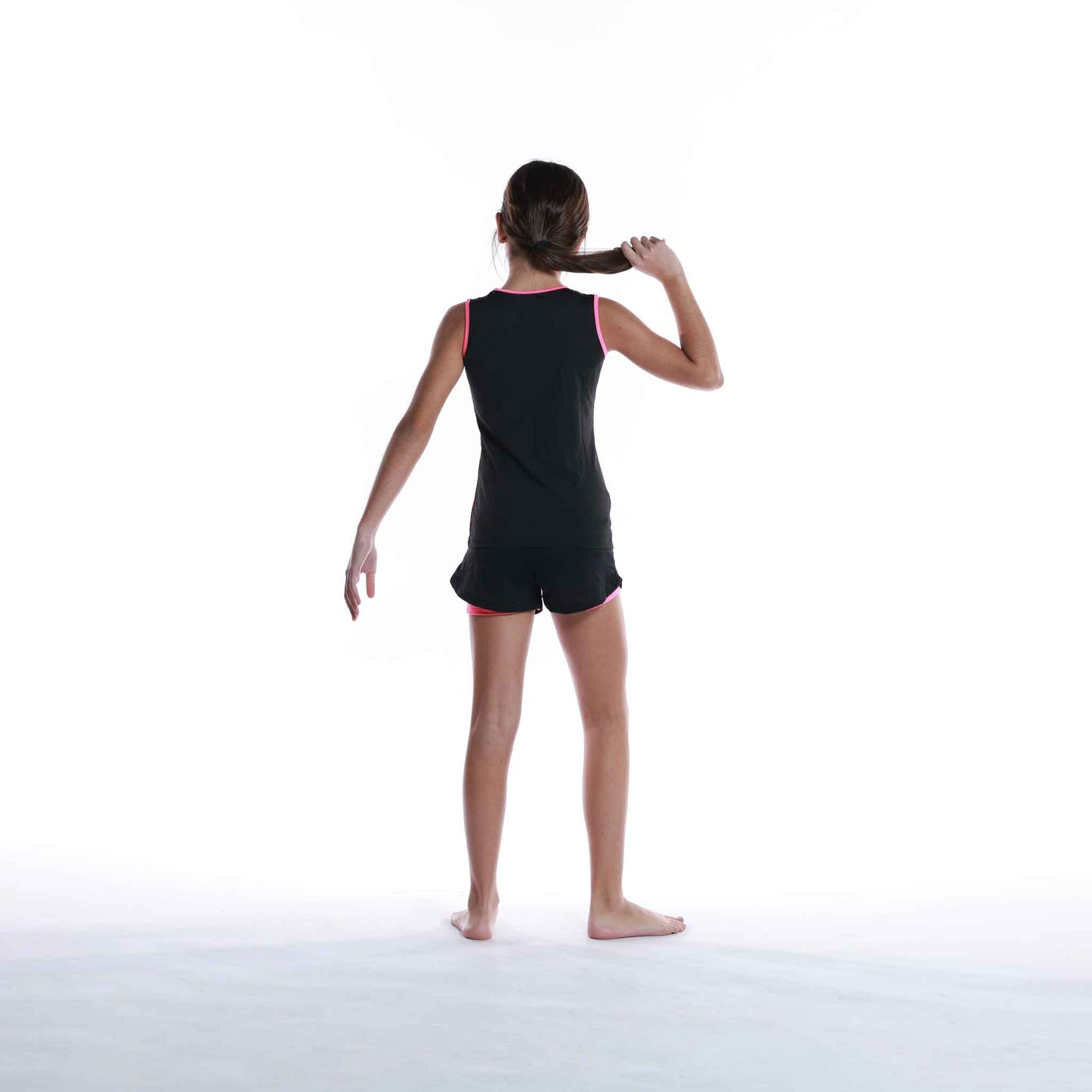 ACTIVE PERFORATED SET GIRLS GYMNASTICS WEAR