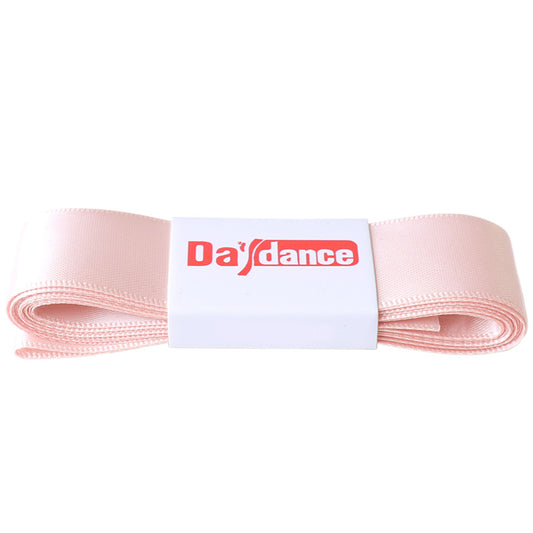 Pink dance ribbon on a white background