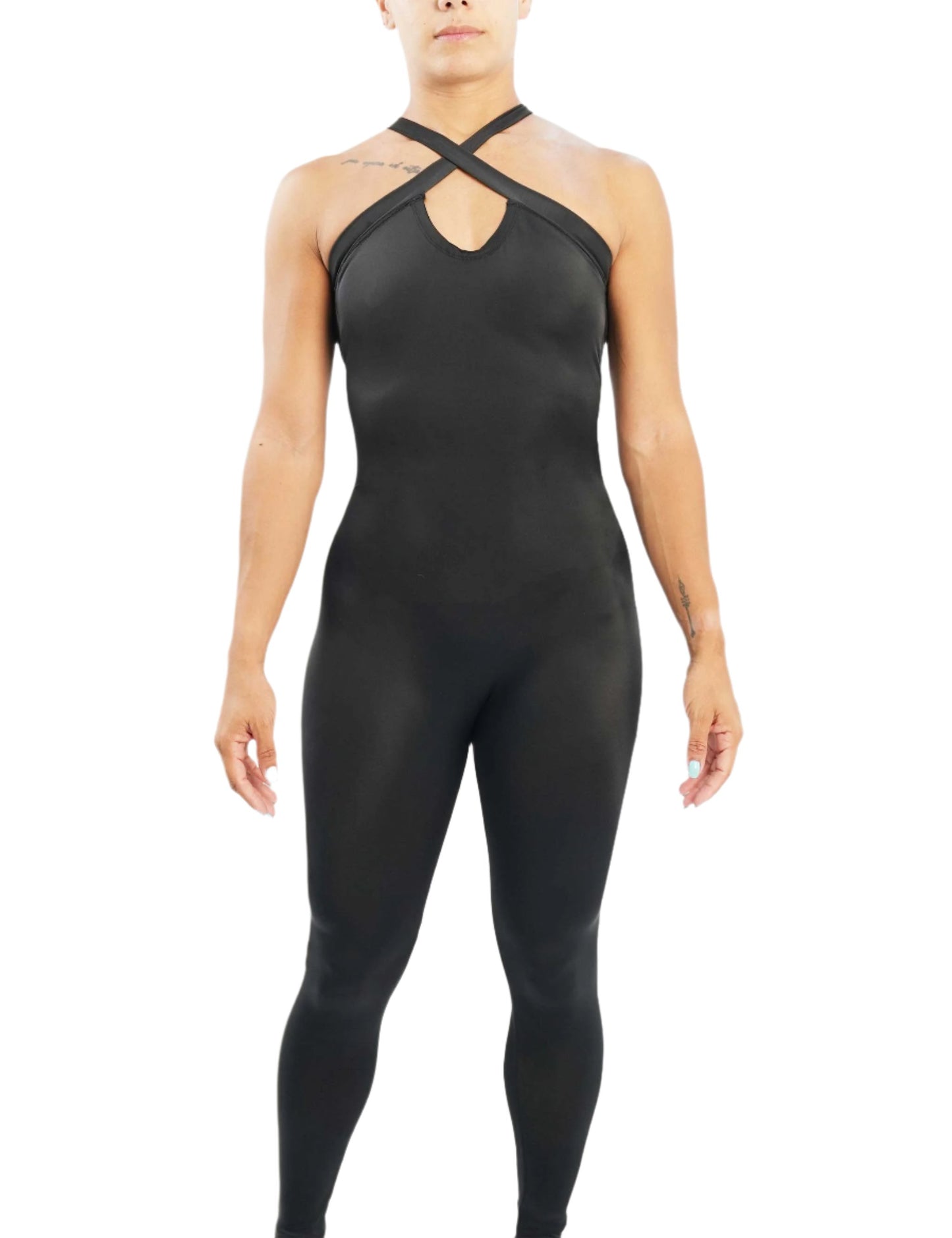 X-STRAP UNITARD FOR DANCE AND YOGA