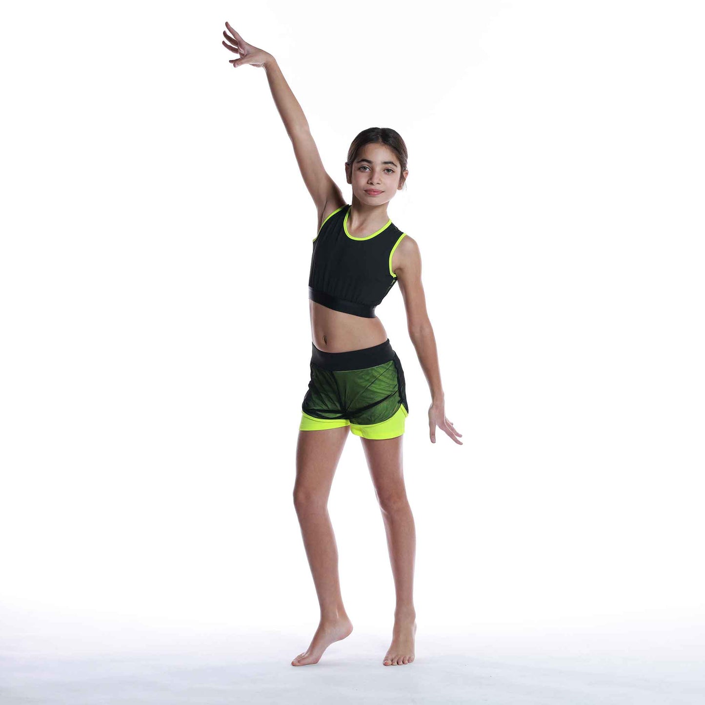 ACTIVE MESH SET GIRLS GYMNASTICS WEAR