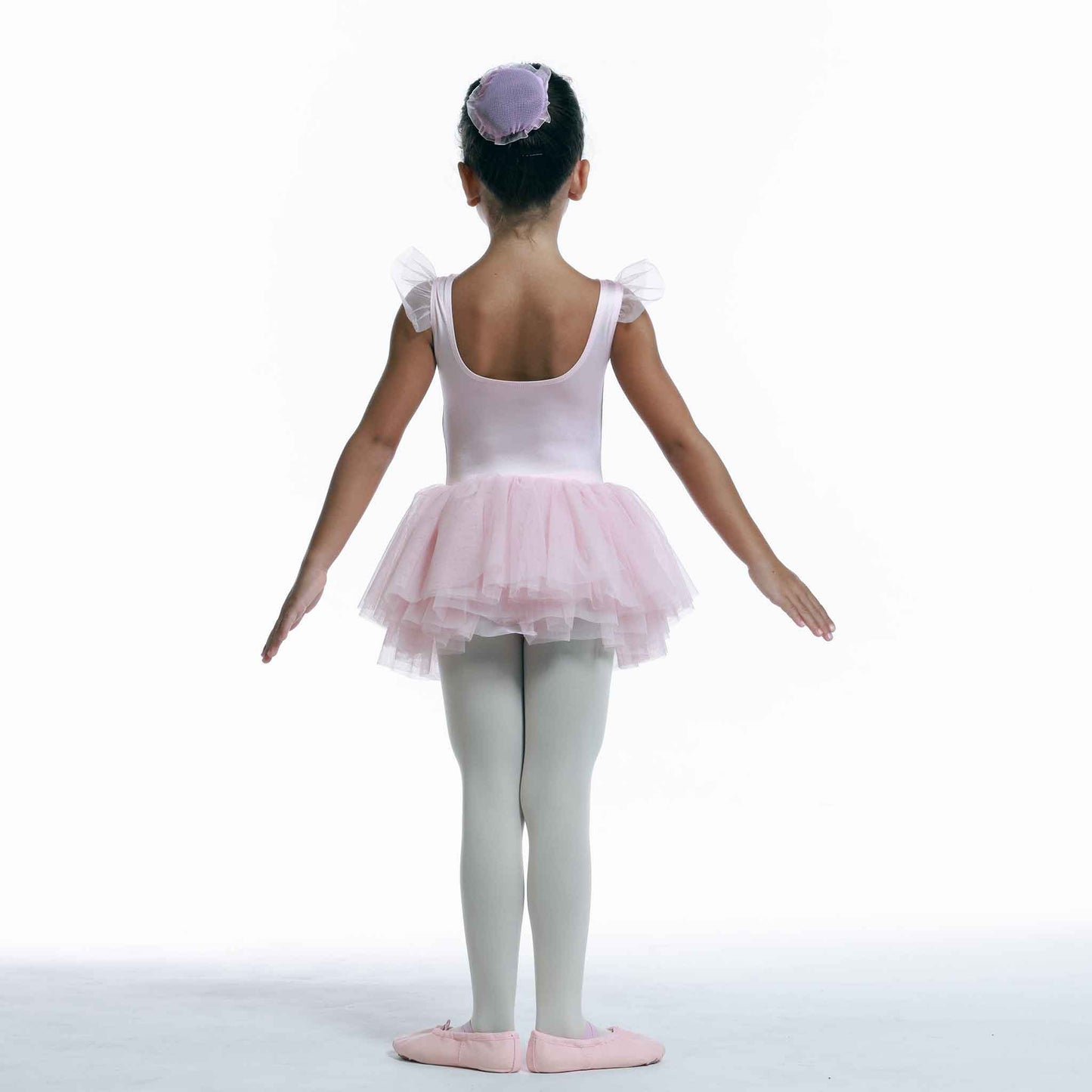 FLUTTER SLEEVE TUTU DRESS