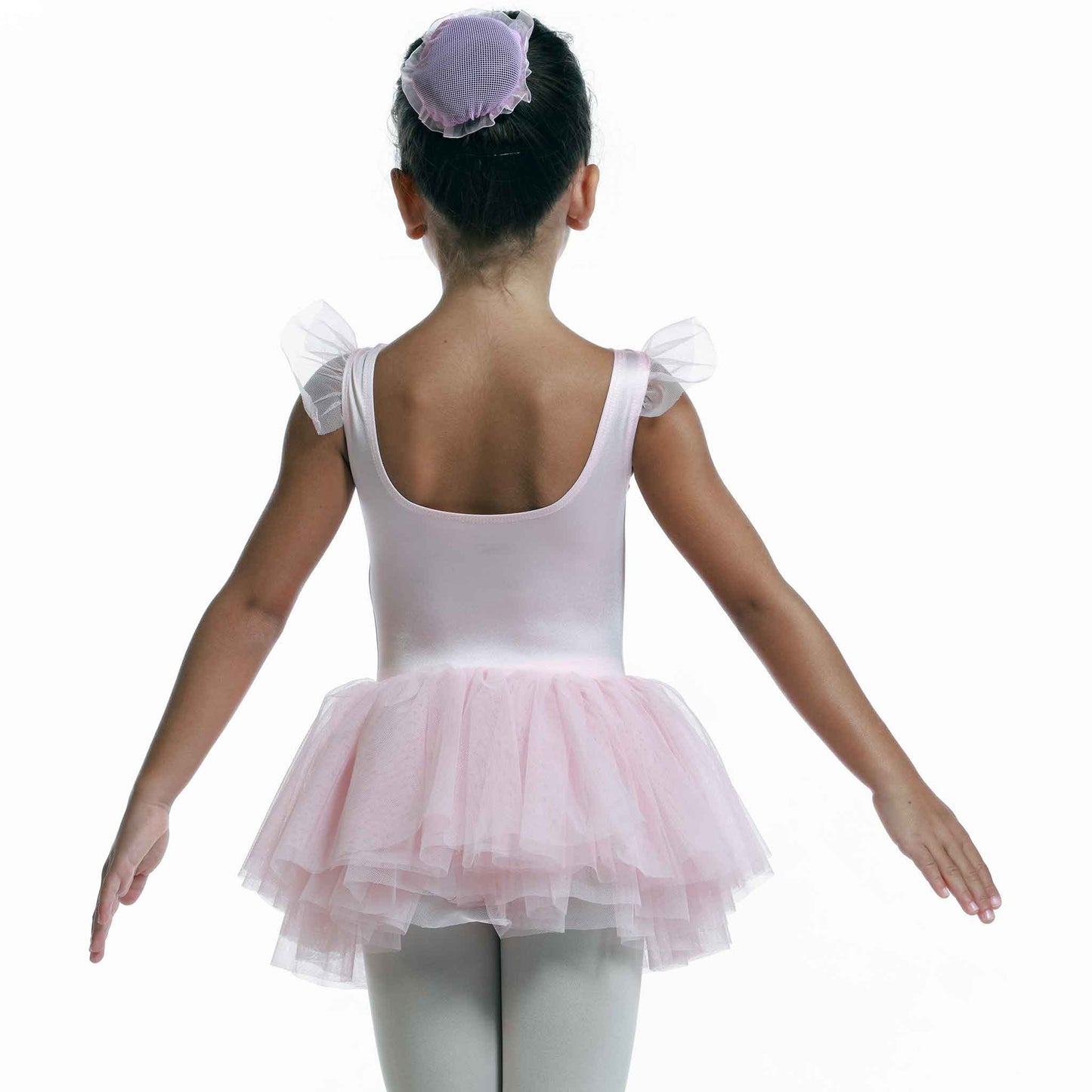 FLUTTER SLEEVE TUTU DRESS