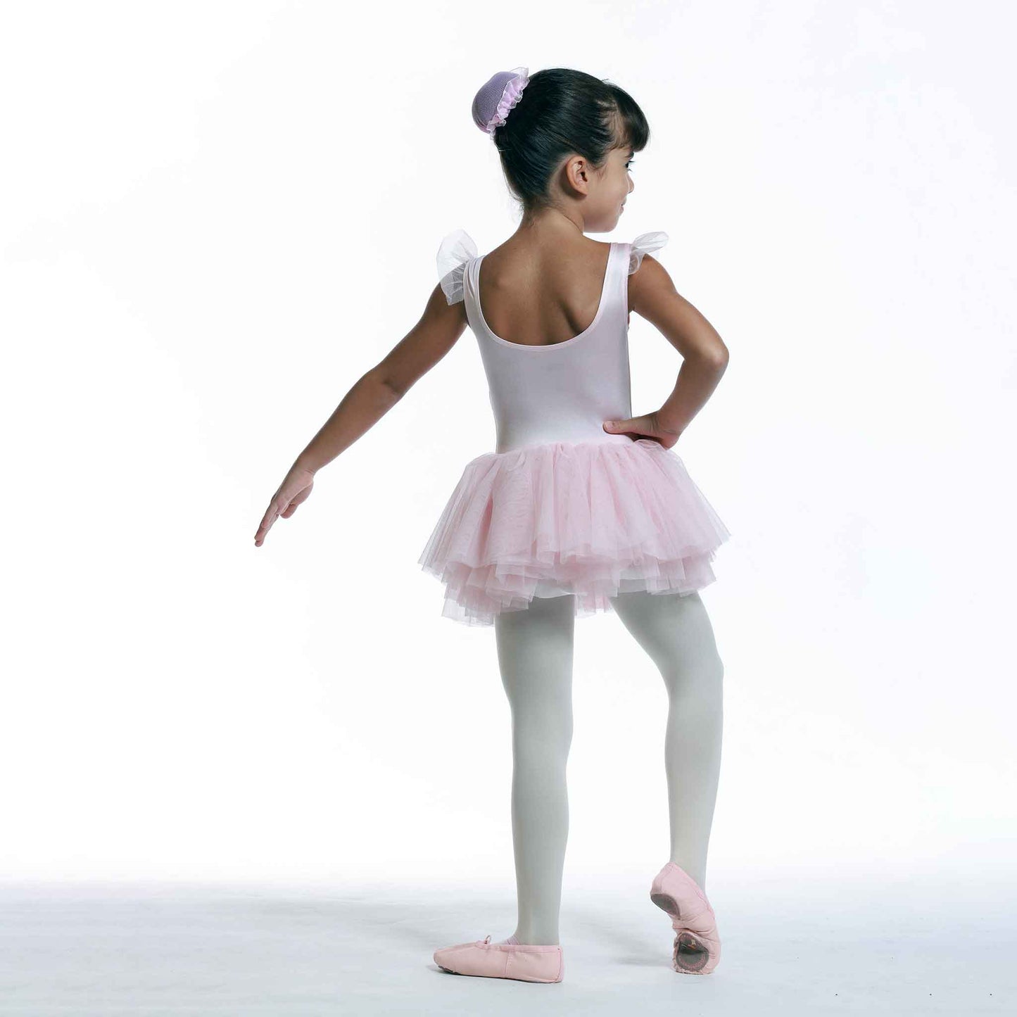 FLUTTER SLEEVE TUTU DRESS