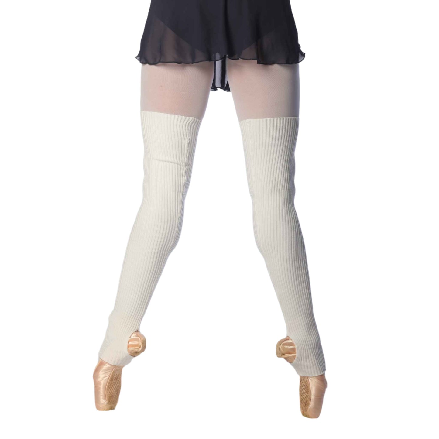 LEG WARMER MEDIUM LENGTH white