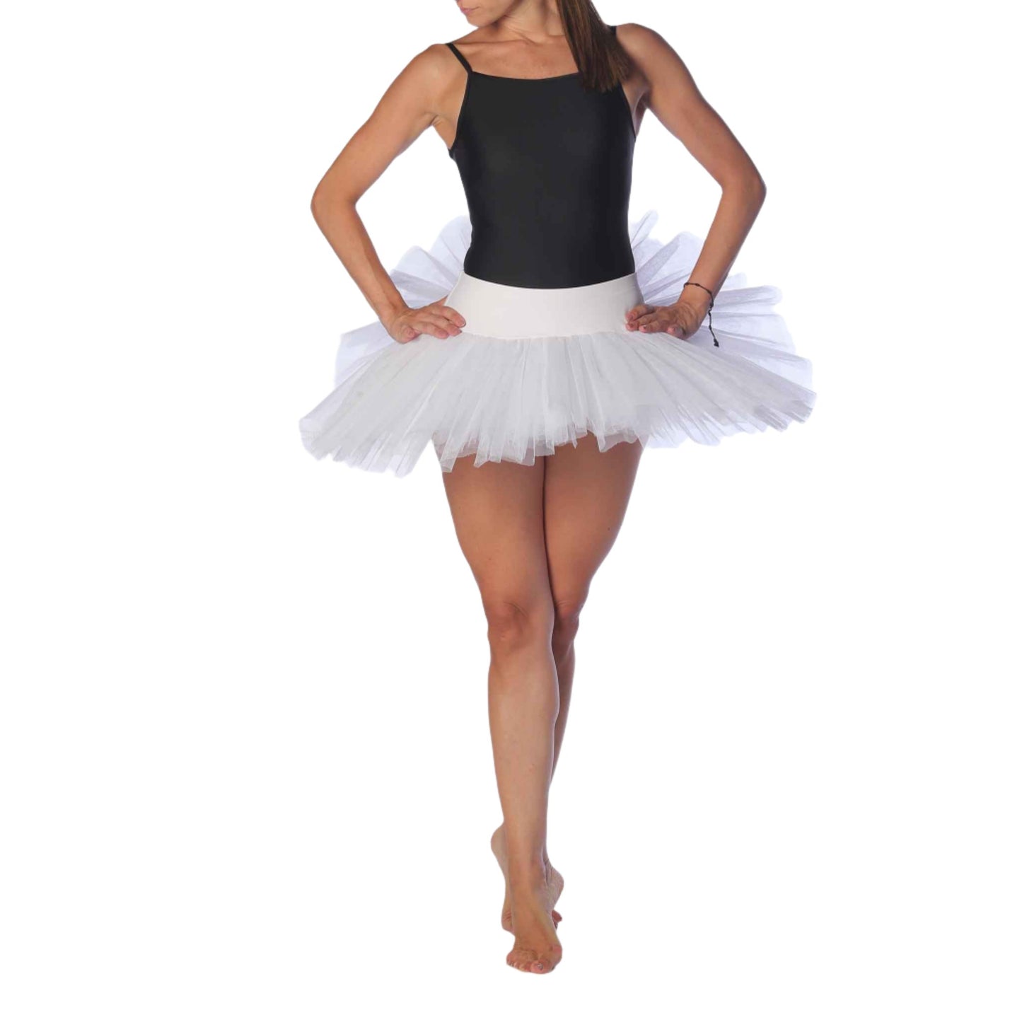 Adult ballet plateau tutu white