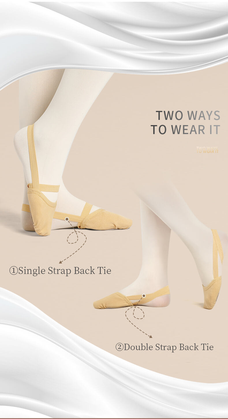 CHAUSSURES DE GYMNASTIQUE À DEMI-SEMELLE