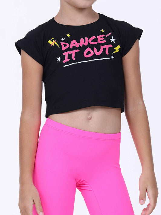 DANCE IT OUT - CROP TOP SHIRT - GIRLS