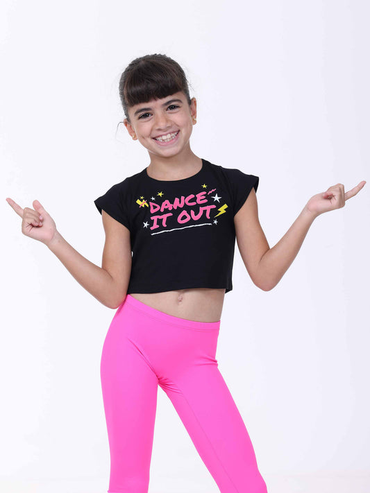 DANCE IT OUT - CROP TOP SHIRT - GIRLS