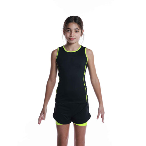 ACTIVE PERFORATED SET GIRLS GYMNASTICS WEAR