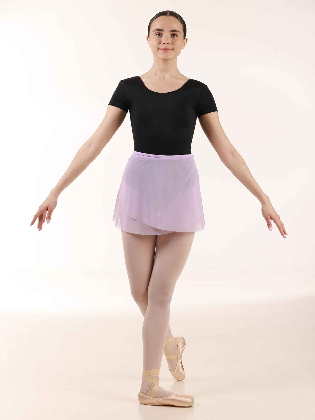 Justaucorps de danse classique à manches courtes