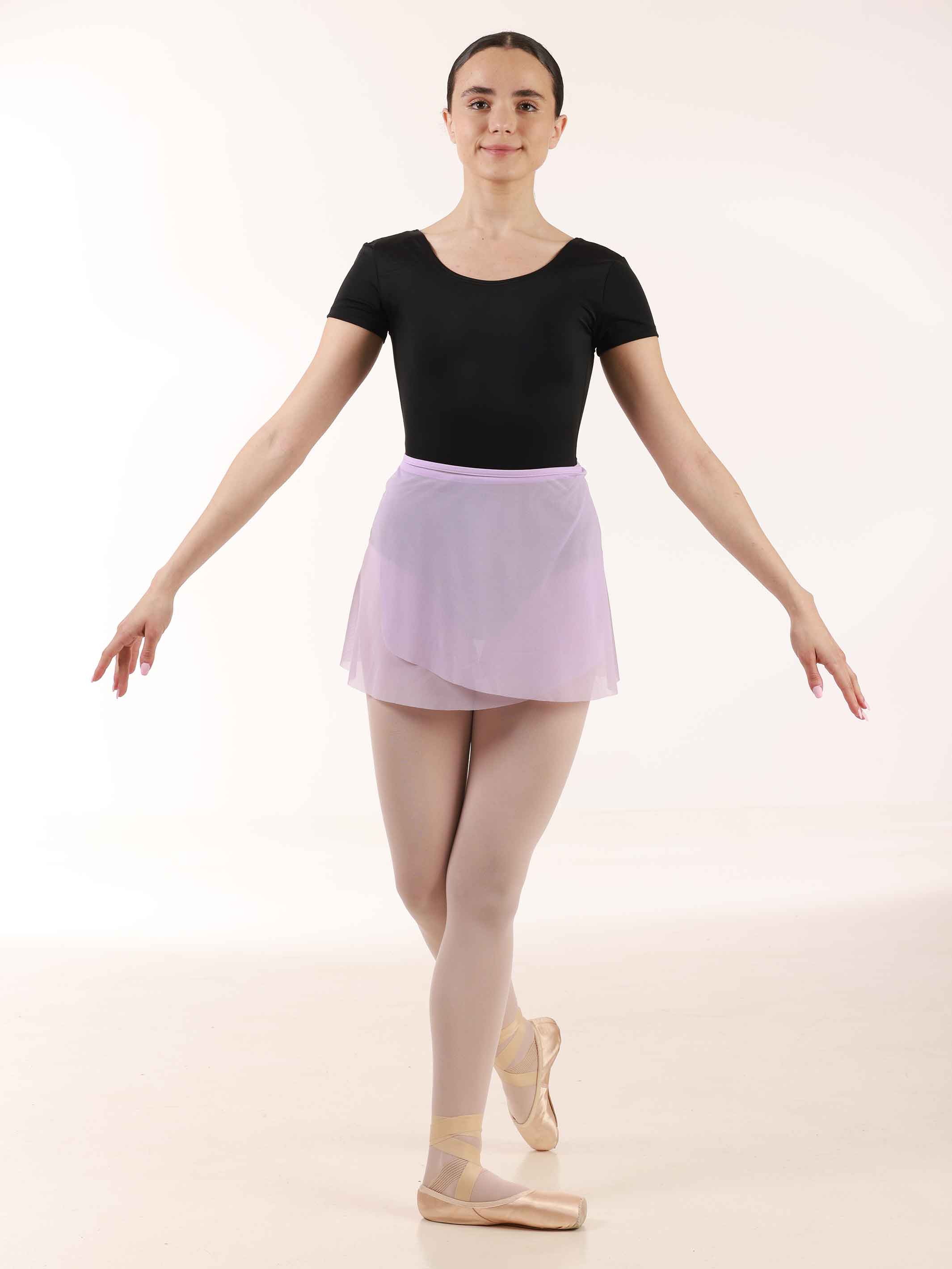 Justaucorps de danse classique à manches courtes