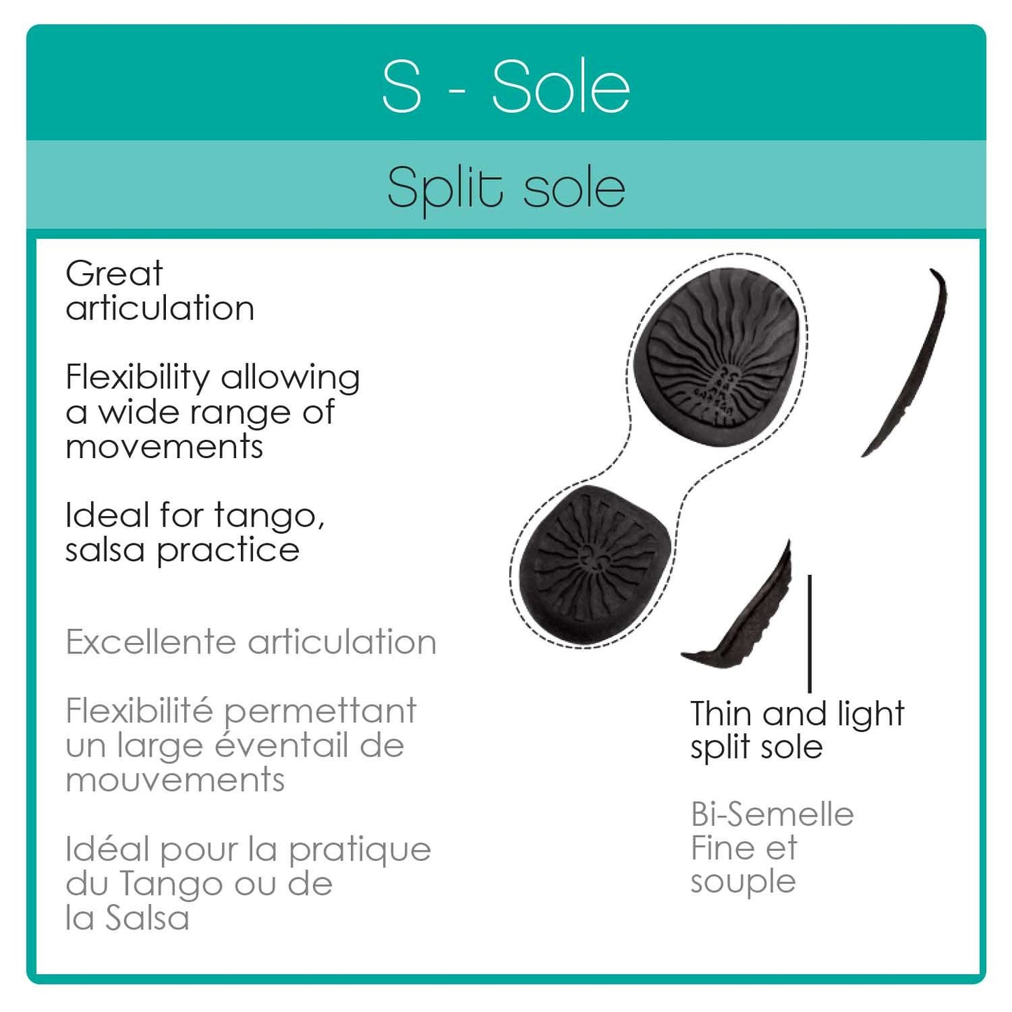 SOLO NERO DANCE SNEAKER