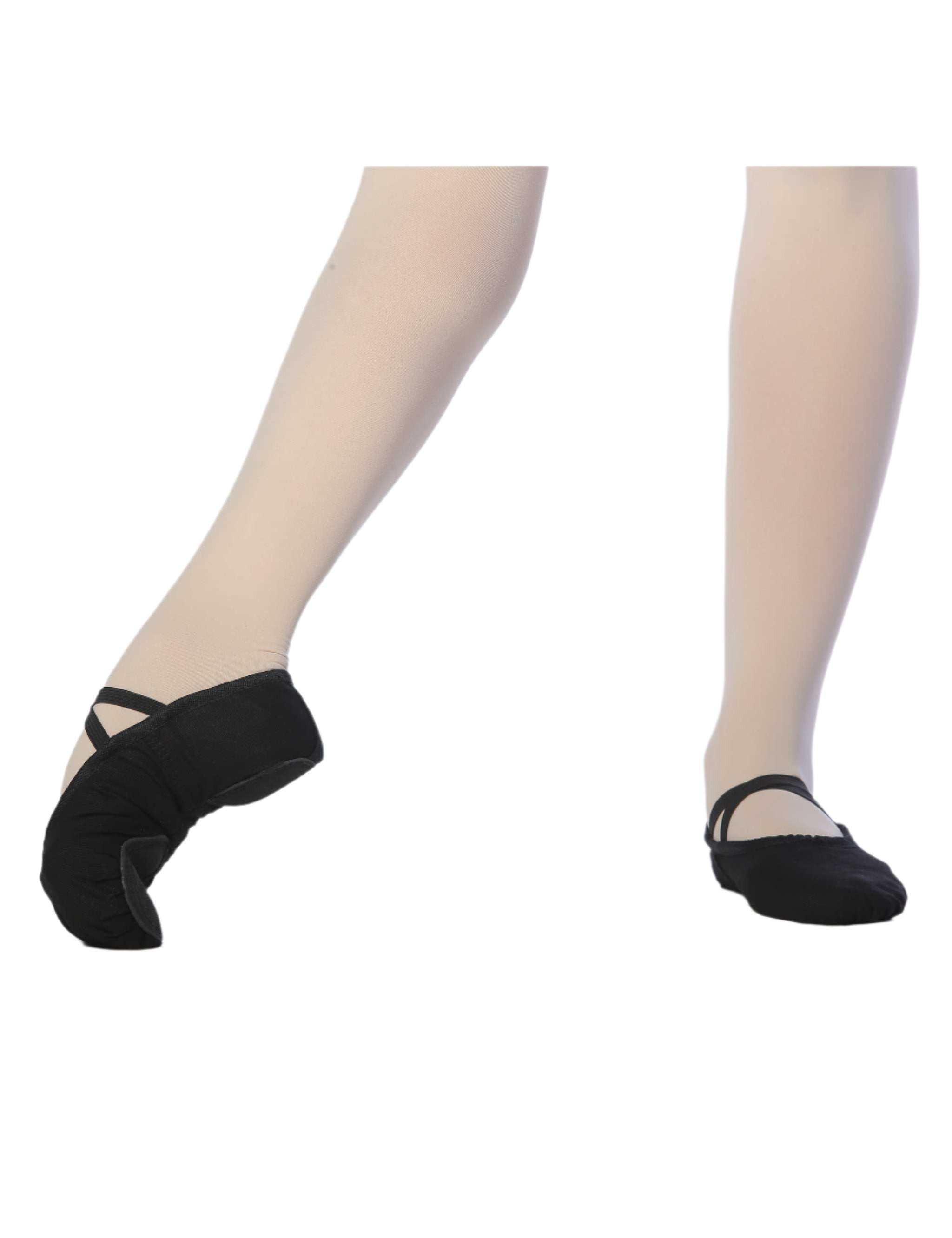 SPLIT SOLE CANVAS DEMI POINTE ADULT