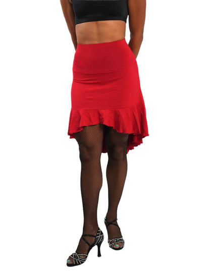 FISHTAIL LATIN DANCE SKIRT