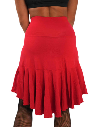 FISHTAIL LATIN DANCE SKIRT