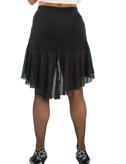 FISHTAIL LATIN DANCE SKIRT