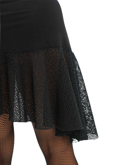 ASYMMETRICAL LATIN DANCE SKIRT