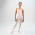 Justaucorps de ballet en maille à bretelles croisées
