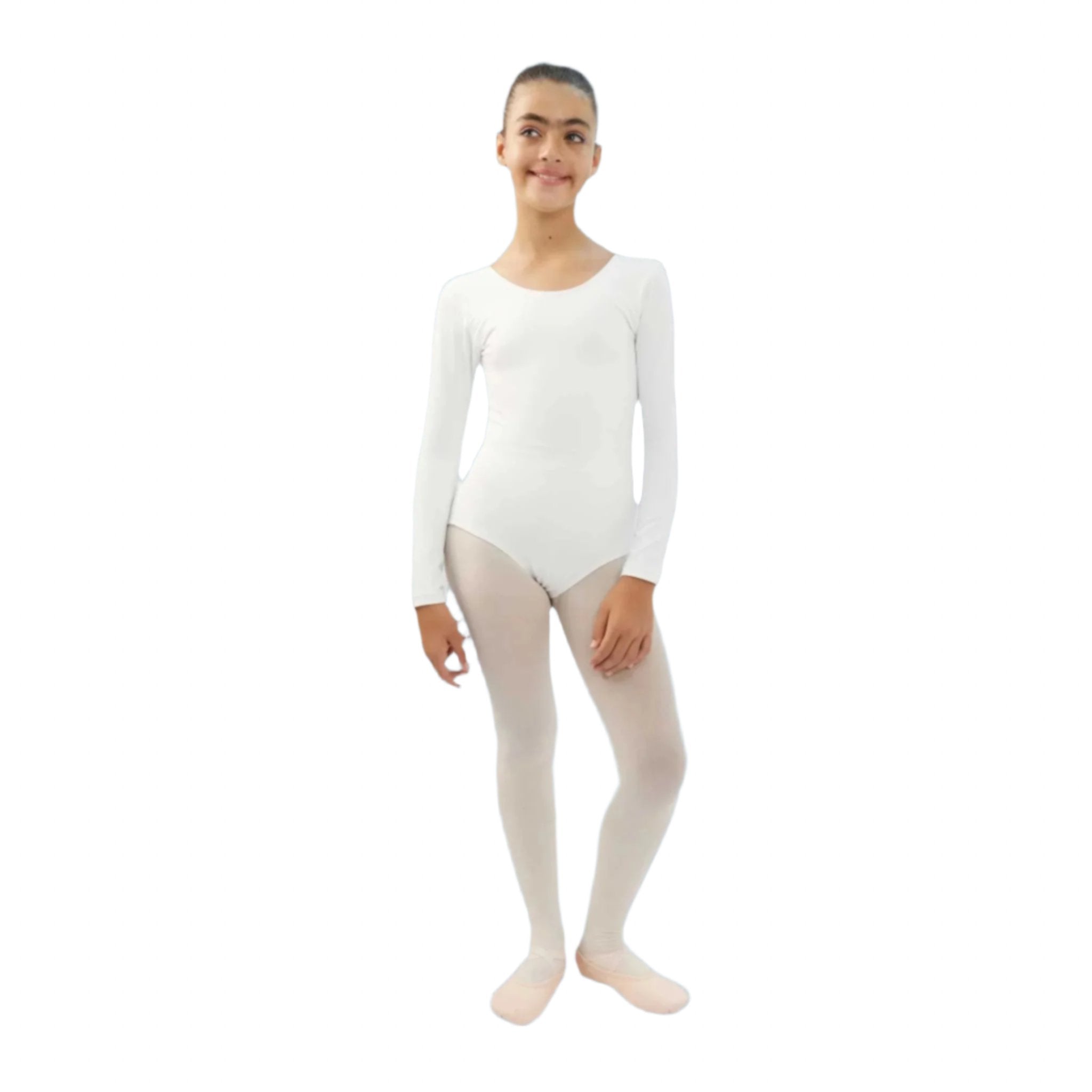 Justaucorps de danse classique à manches longues