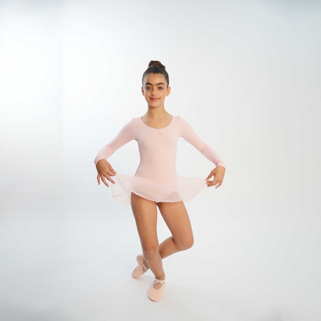 ROBE DE BALLET À MANCHES LONGUES