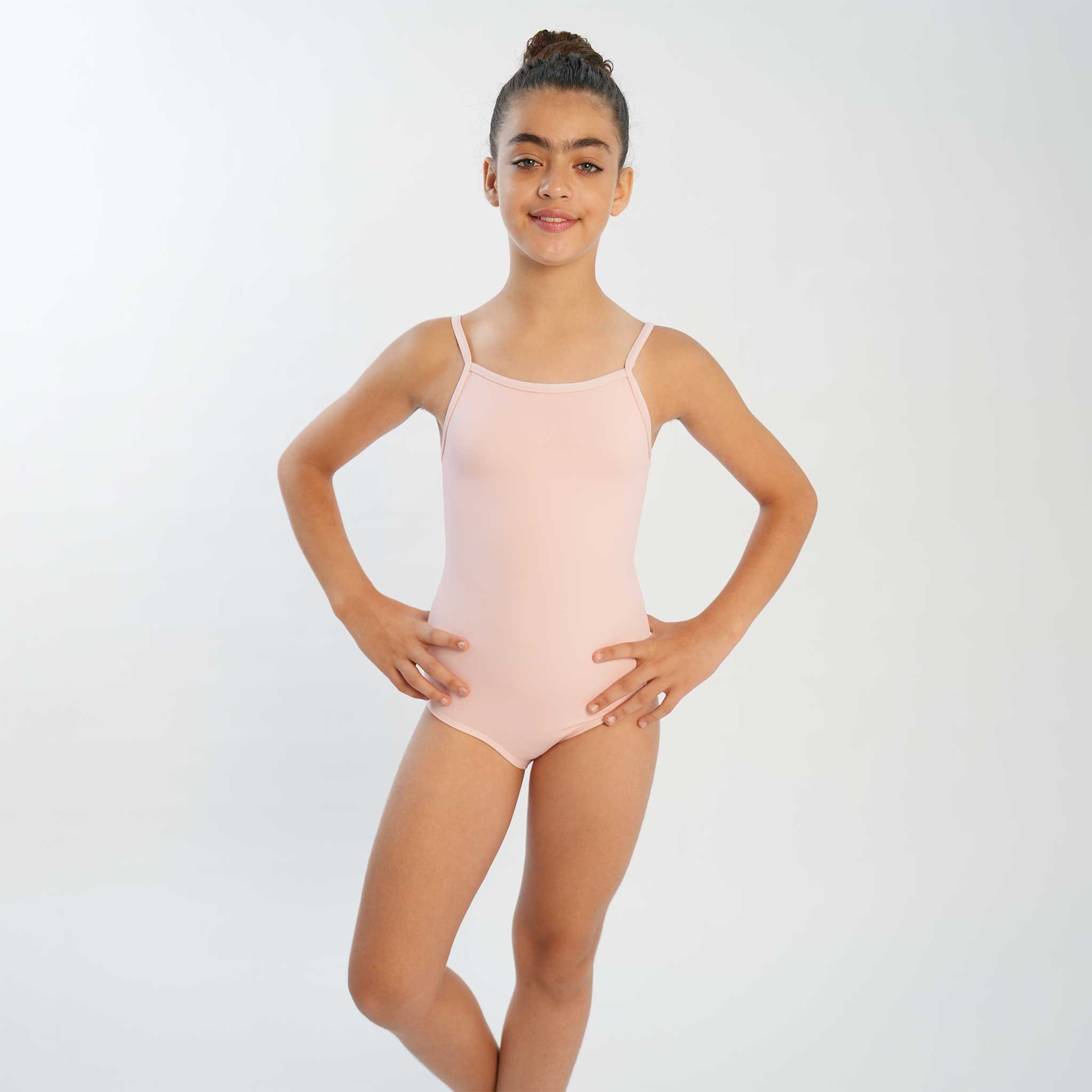 ADJUSTABLE CAMISOLE BALLET LEOTARD CHILD