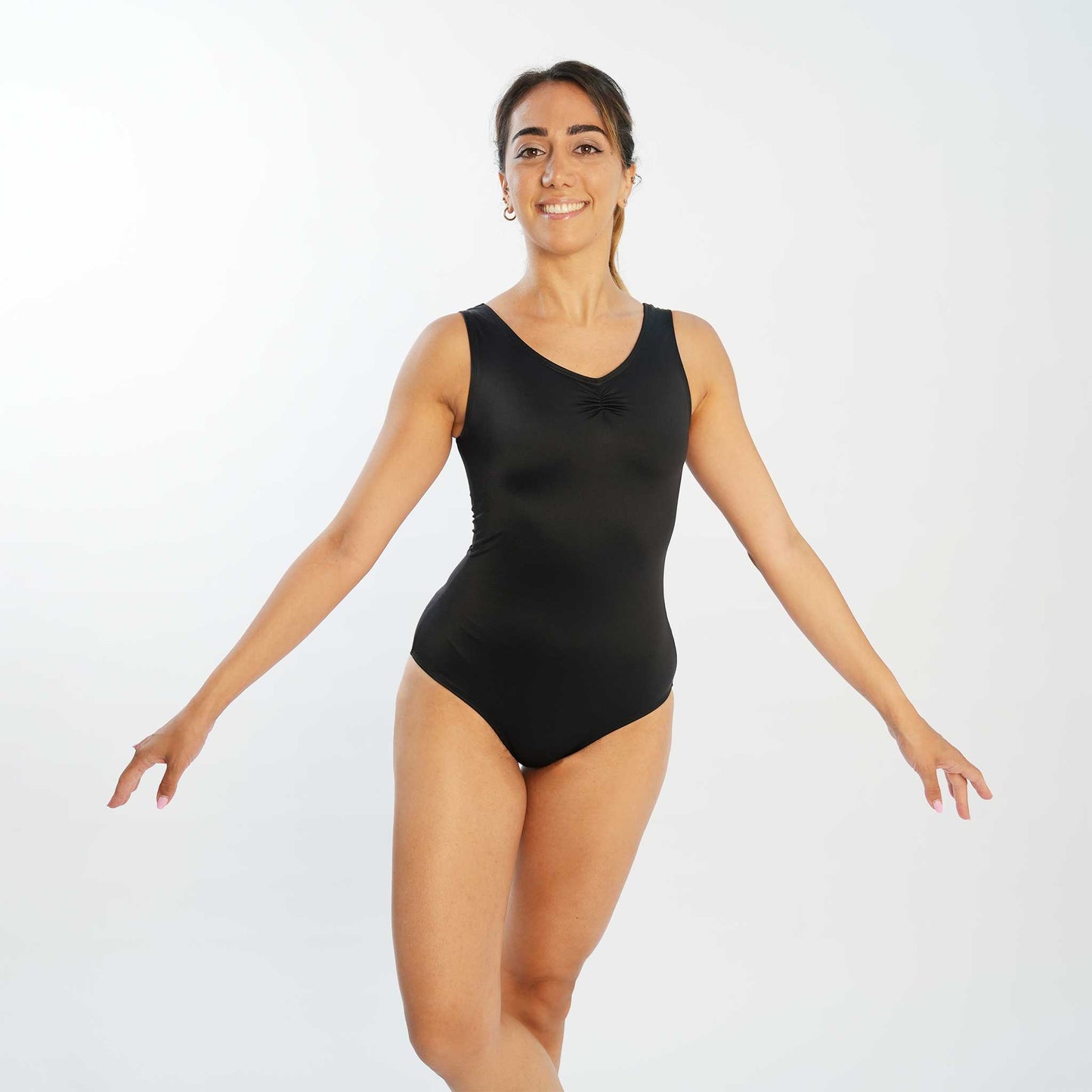 TANK SLEEVE BALLET LEOTARD