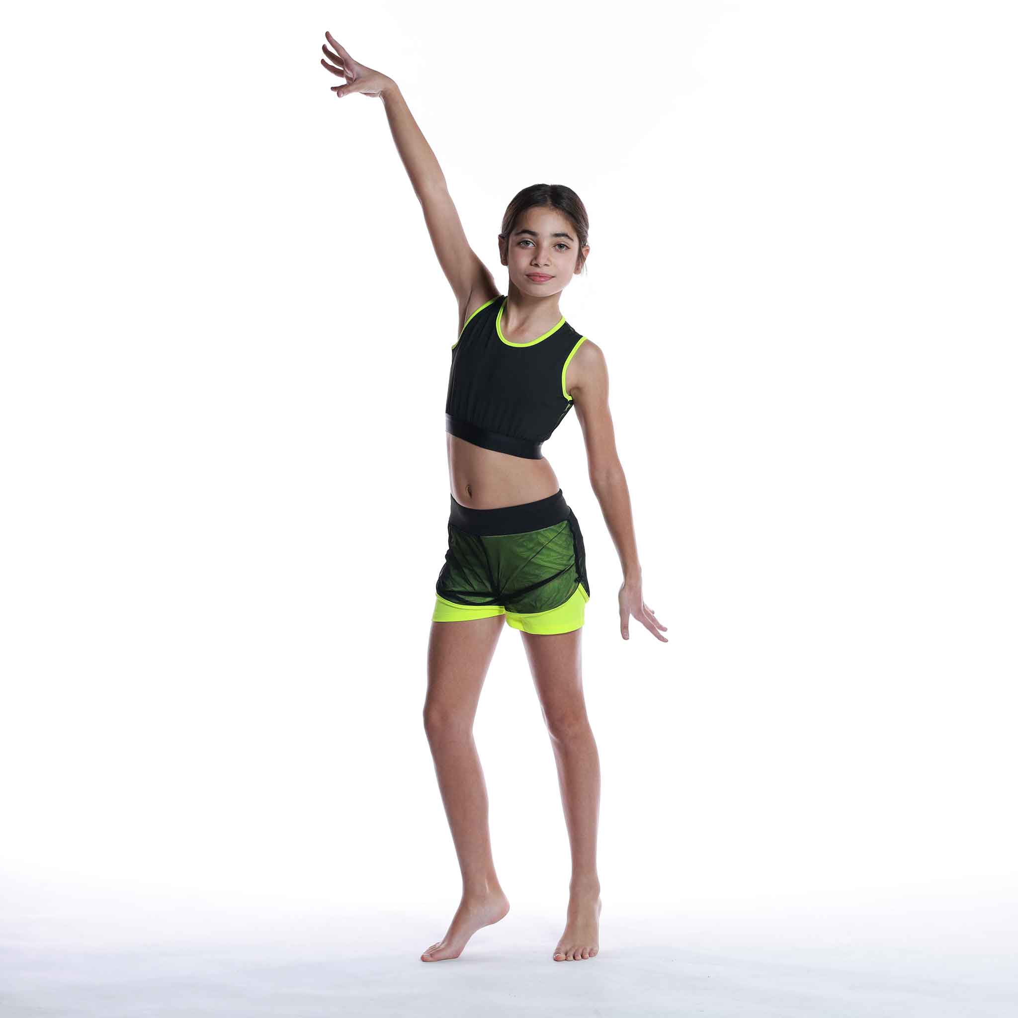 ACTIVE MESH SET GIRLS GYMNASTICS WEAR