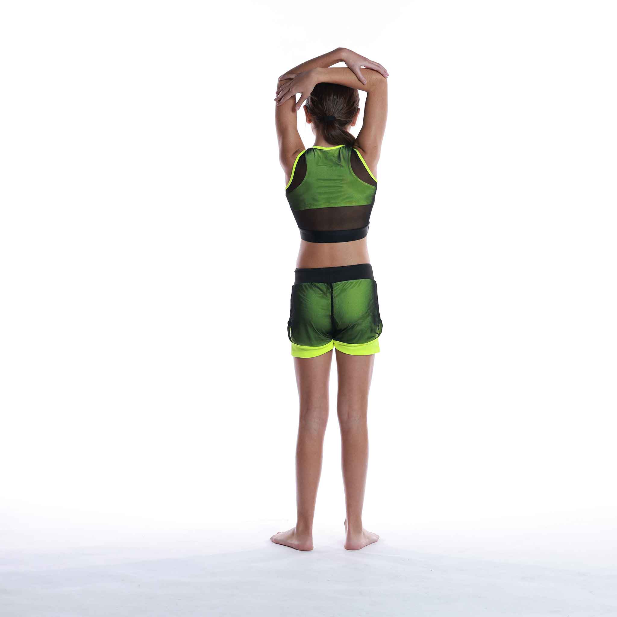ACTIVE MESH SET GIRLS GYMNASTICS WEAR