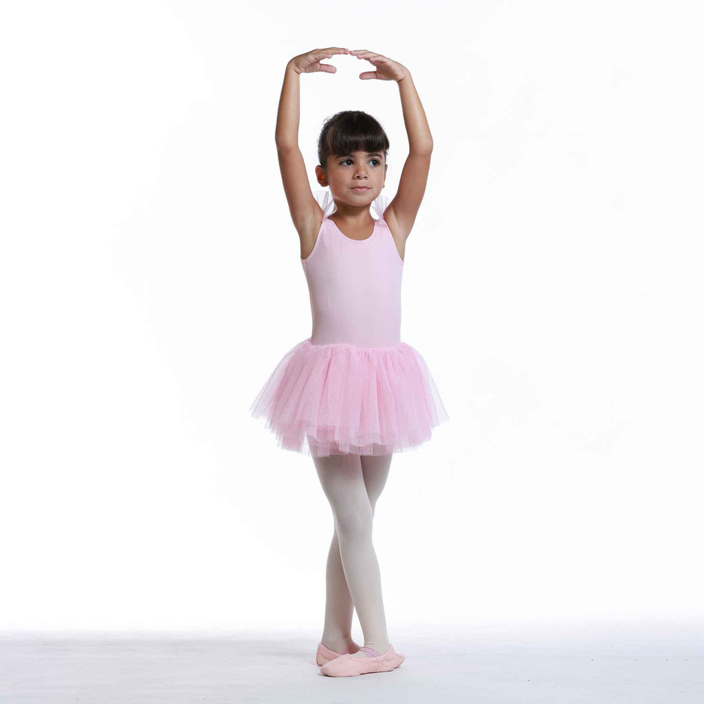 ROBE TUTU À MANCHES FLUTTER