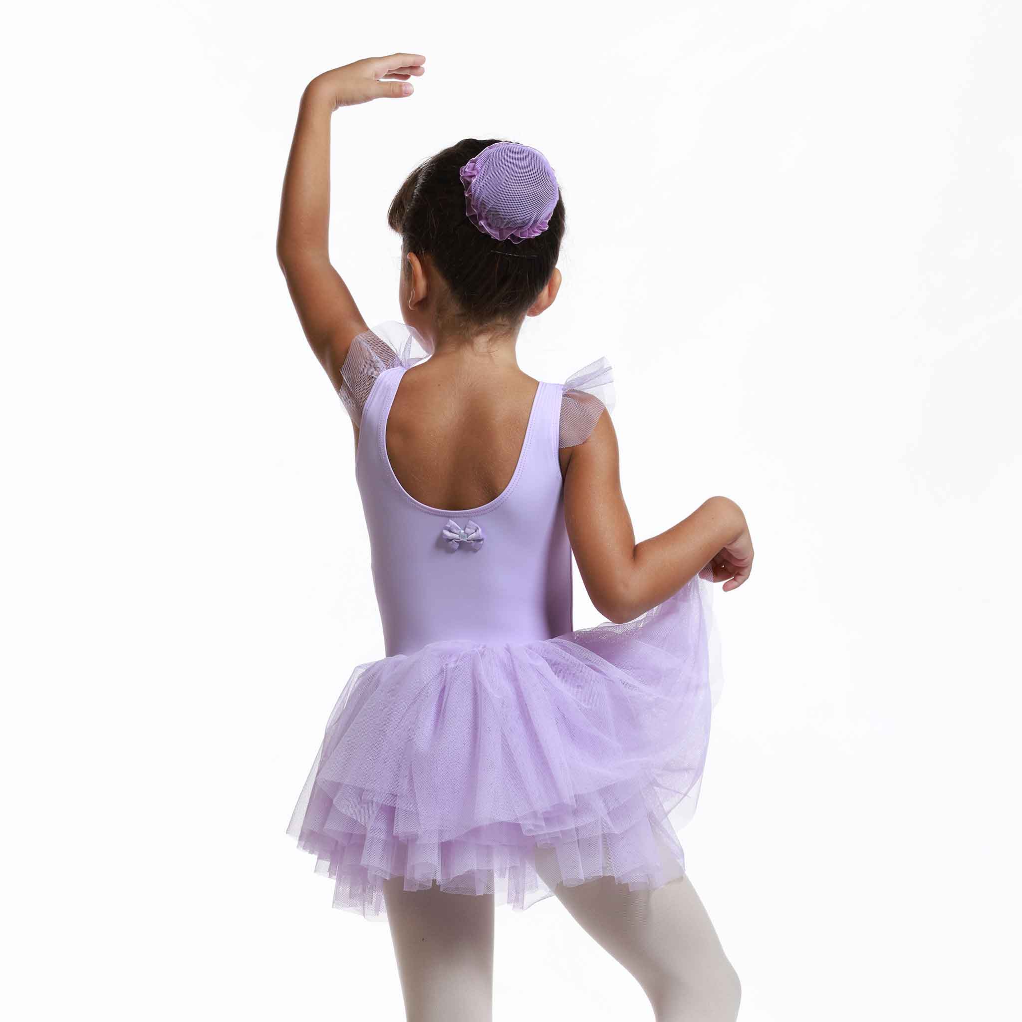 ROBE TUTU À MANCHES FLUTTER