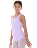 TANK SLEEVE PINCHED BALLET LEOTARD CHILD