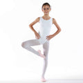 Justaucorps de danse classique à manches courtes pour fille