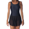 women ballet dress navy