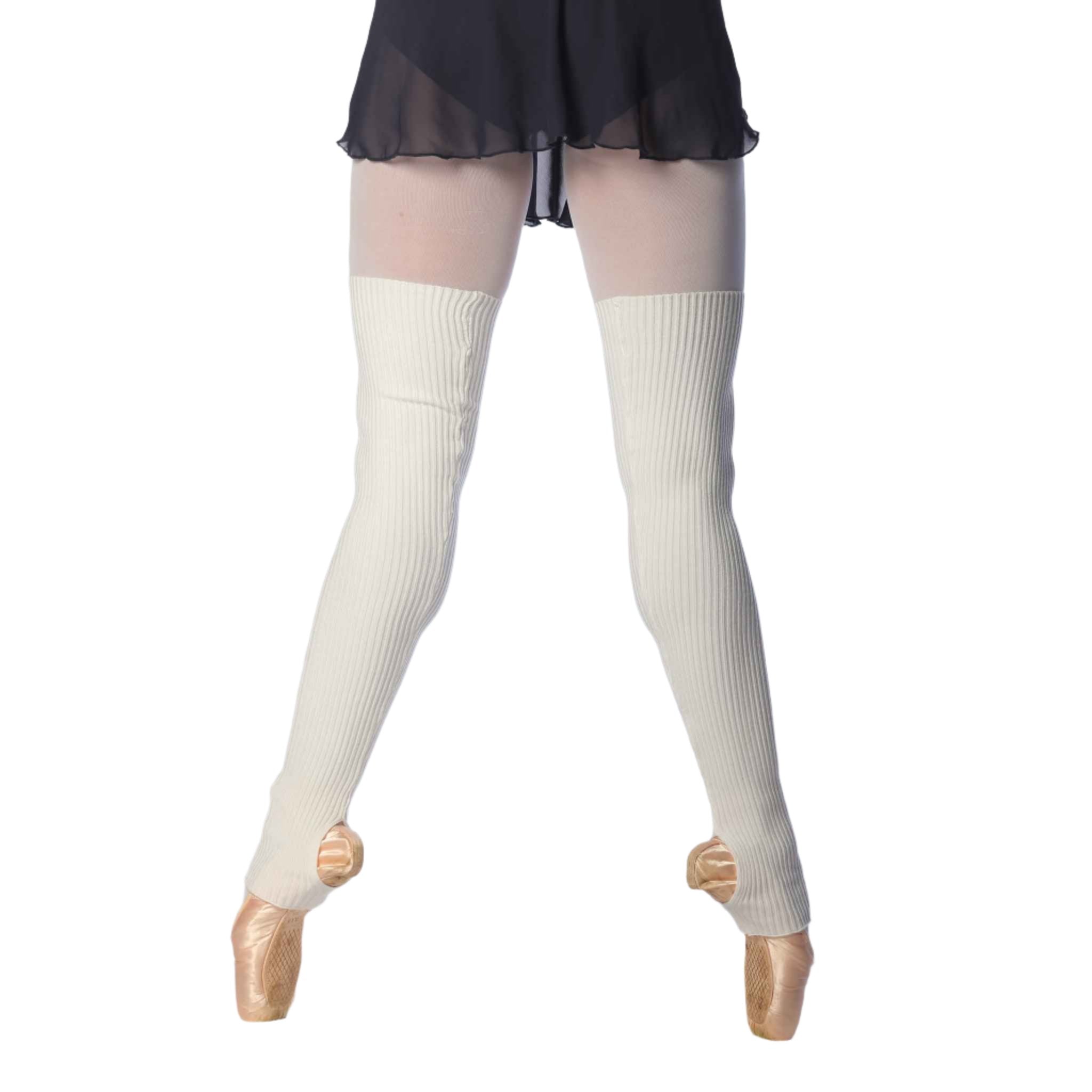 LEG WARMER MEDIUM LENGTH white