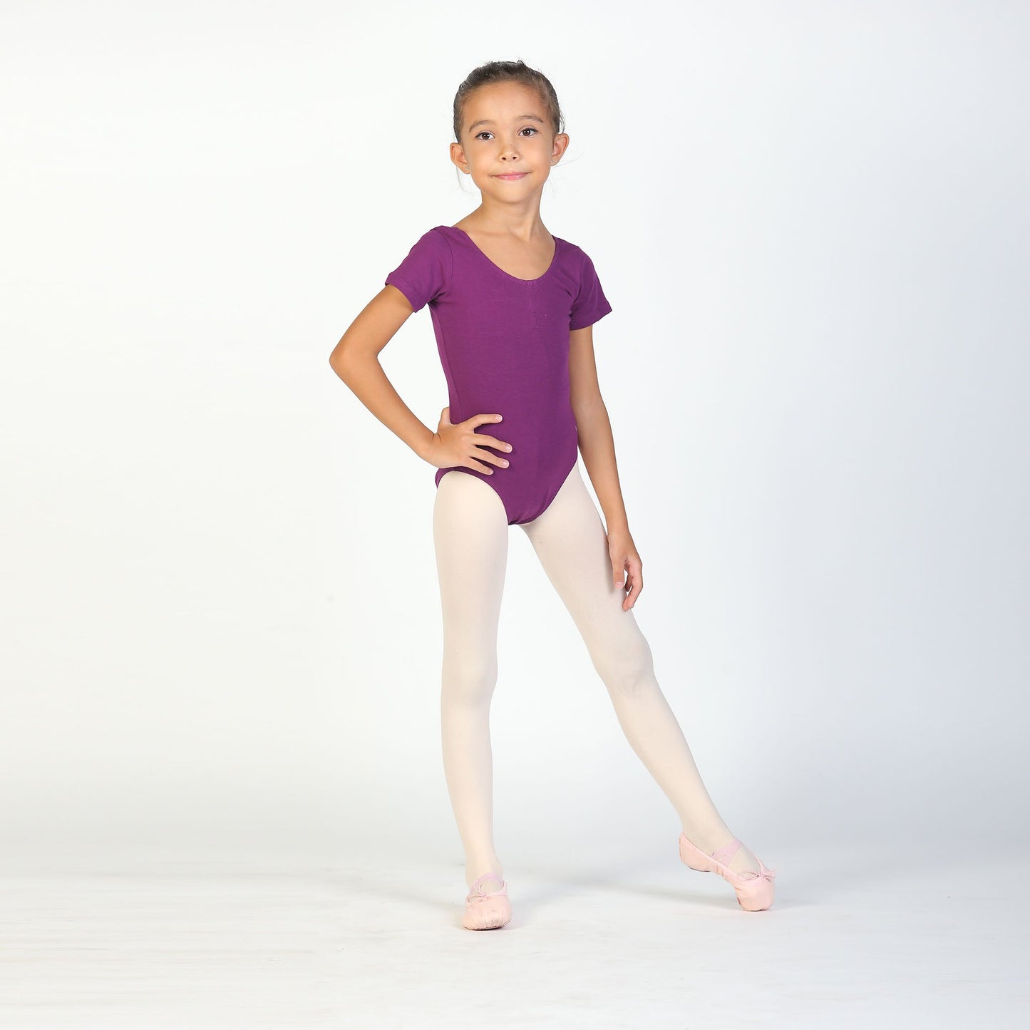 CAP SLEEVE LEOTARD PINCHED - CHILD - Body Core
