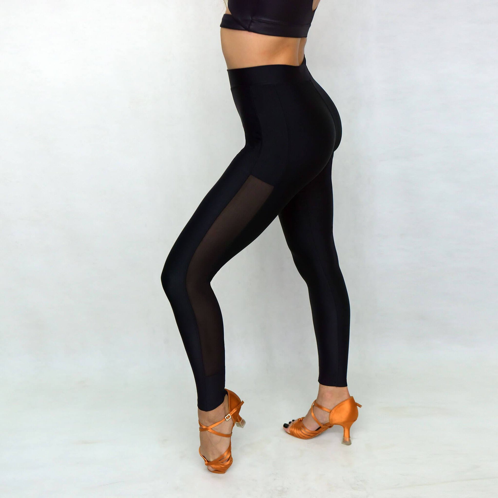 LEGGING WITH SIDE MESH – Sway Dance Your Way